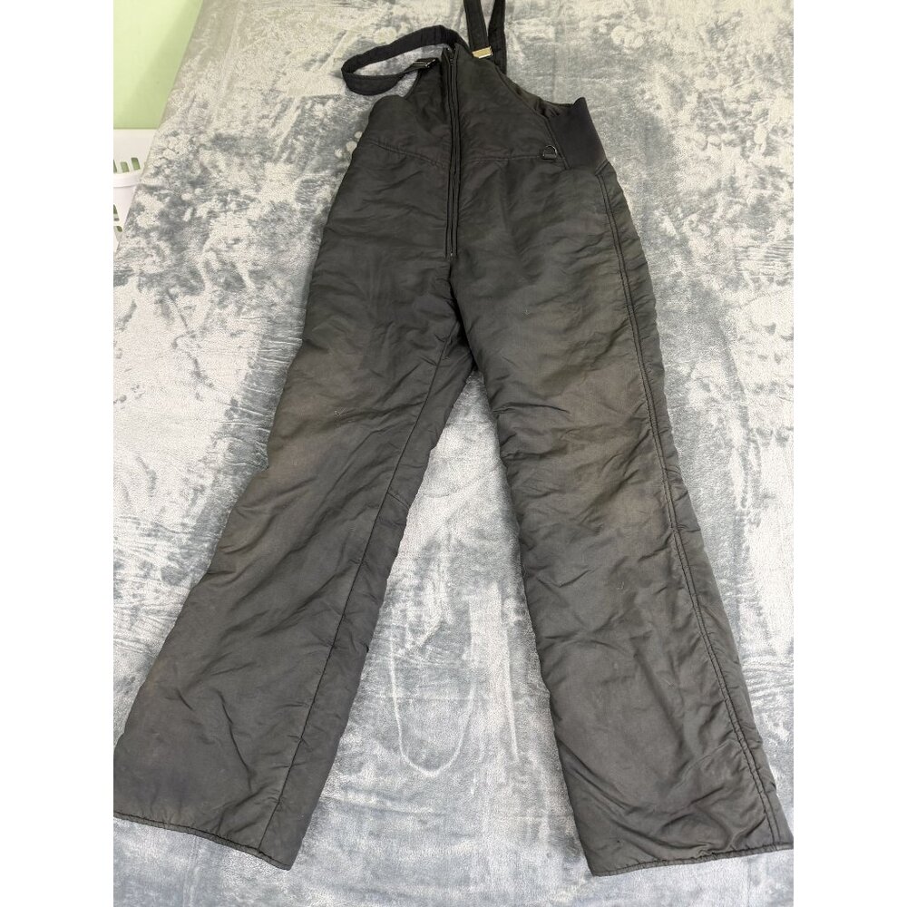 Lift7 Black Insulated Snow Pants Size A Large Adjustable Bib